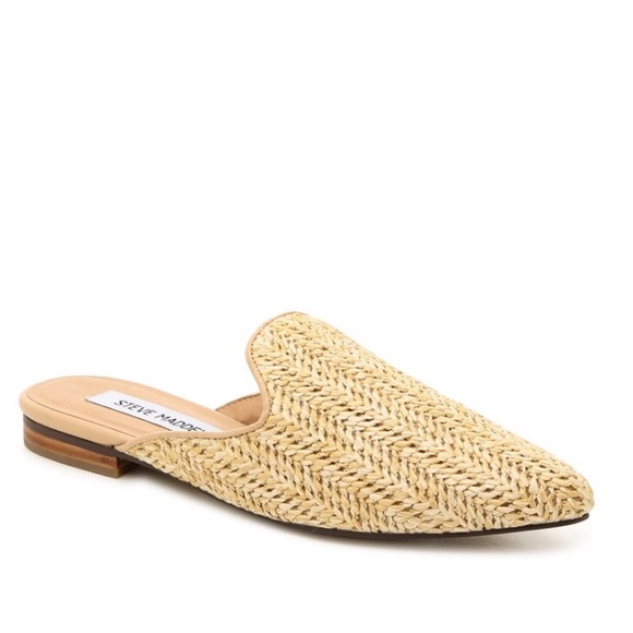 Steve Madden Shoes - STEVE MADDEN Mattis Raffia mule NWT